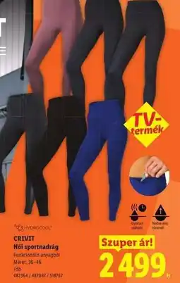 Lidl CRIVIT ajánlat