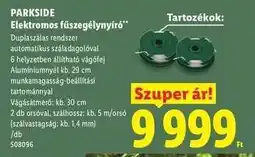 Lidl PARKSIDE Elektromos fűszegélynyíró ajánlat