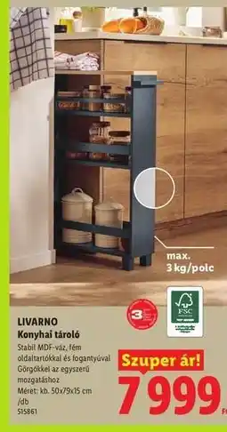 Lidl LIVARNO ajánlat