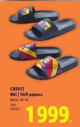 Lidl CRIVIT ajánlat
