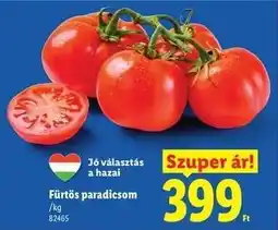 Lidl Fürtös paradicsom ajánlat