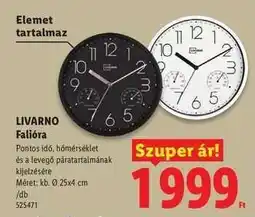 Lidl LIVARNO Falióra ajánlat