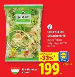 Lidl CHEF SELECT Salátakeverék ajánlat