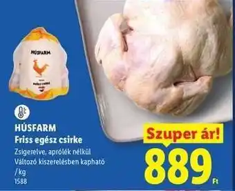 Lidl HÚSFARM ajánlat