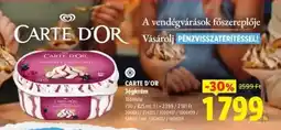 Lidl CARTE D’OR ajánlat