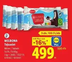 Lidl MILBONA Tejszelet ajánlat