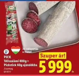 Lidl Pick ajánlat