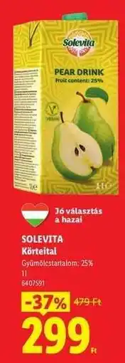 Lidl SOLEVITA ajánlat
