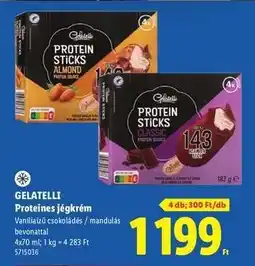 Lidl GELATELLI Proteines jégkrém ajánlat