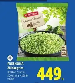 Lidl FRESHONA ajánlat
