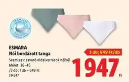 Lidl ESMARA ajánlat