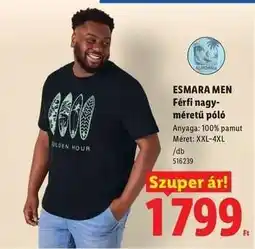 Lidl ESMARA MEN ajánlat