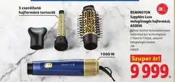Lidl REMINGTON Sapphire Luxe meleglevegős hajformázó, AS8606 ajánlat
