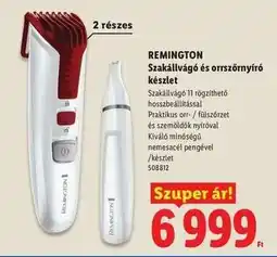 Lidl REMINGTON Szakállvágó és orrszőrnyíró-készlet ajánlat