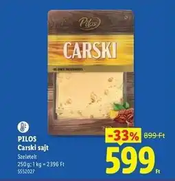 Lidl PILOS Carski sajt ajánlat