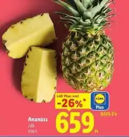 Lidl Ananász ajánlat