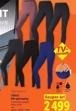 Lidl CRIVIT ajánlat