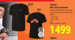 Lidl CRIVIT ajánlat