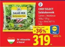 Lidl CHEF SELECT Salátakeverék ajánlat