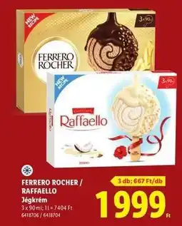 Lidl FERRERO ROCHER / RAFFAELLO ajánlat