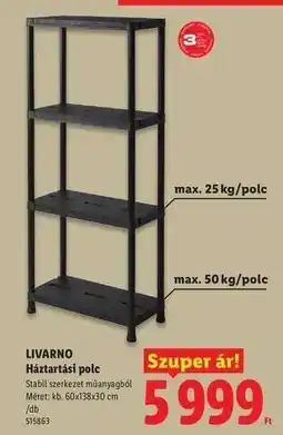 Lidl LIVARNO ajánlat