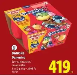 Lidl Danonino ajánlat