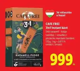 Lidl CAFE FREI 3in1 instant kávé ajánlat