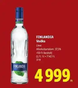 Lidl FINLANDIA Vodka ajánlat
