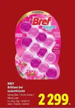 Lidl Bref Brilliant Gel toalettfrissítő ajánlat