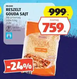 ALDI MILSANI RESZELT GOUDA SAJT ajánlat