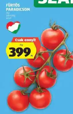 ALDI Fürtös paradicsom ajánlat