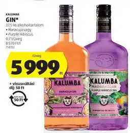 ALDI Kalumba gin ajánlat