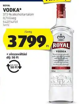 ALDI ROYAL Vodka ajánlat
