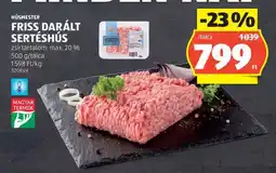 ALDI Friss, darált sertéshús ajánlat