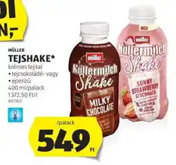 ALDI Müller Tejshake ajánlat