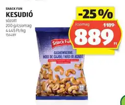 ALDI Snack Fun Kesudió ajánlat