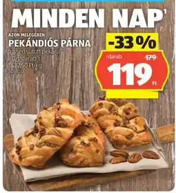 ALDI Pekándiós párna ajánlat