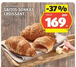 ALDI Sajtos-sonkás croissant ajánlat