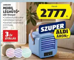 ALDI Ambiano Mobil Léghűtő ajánlat