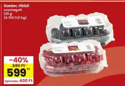 Interspar Szeder, ribizli ajánlat