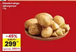 Interspar Étkézési sárga újburgonya ajánlat