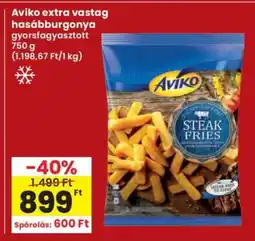Interspar Aviko extra vastag hasábburgonya ajánlat