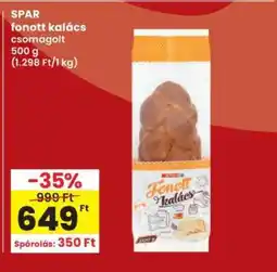 Interspar SPAR fonott kalács ajánlat