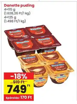 Interspar DANETTE Puding ajánlat