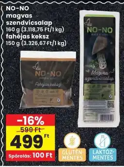 Interspar NO-NO magvas szendvicsalap ajánlat