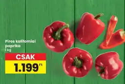 Interspar Piros Kaliforniai Paprika ajánlat