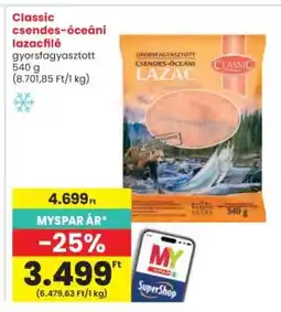 Interspar CLASSIC CSENDES-ÓCEÁNI LAZACFILÉ ajánlat