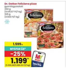Interspar Dr. Oetker Feliciana pizza ajánlat