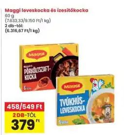 Interspar Maggi leveskocka és ízesítőkocka ajánlat