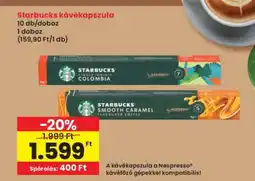 Interspar Starbucks kávékapszula ajánlat